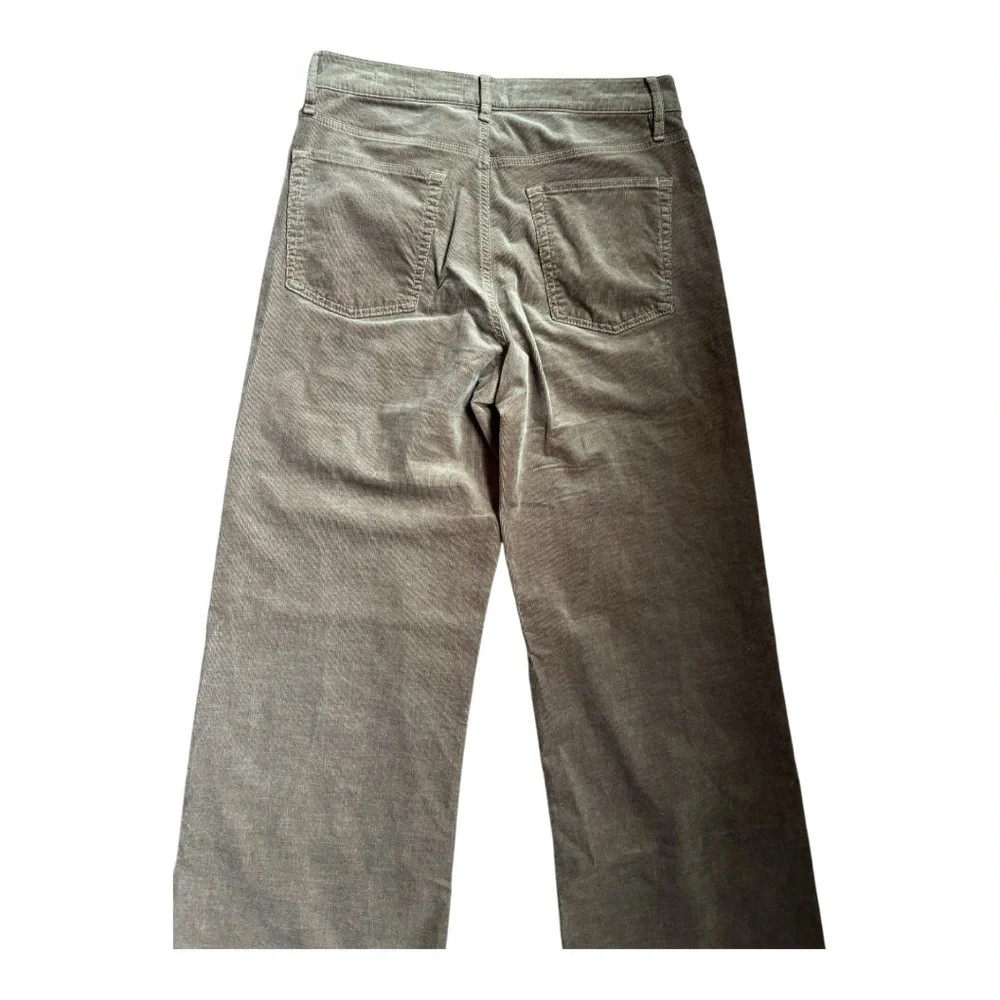 Frame Le Slim Palazzo Pants Corduroy Pant in Toast Size 31 - Picture 5 of 9